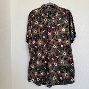 BYLT Basics Floral Polo Shirt - Multicolor